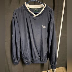 Vintage Dallas Cowboys Golf Club Tartan Pullover Windbreaker